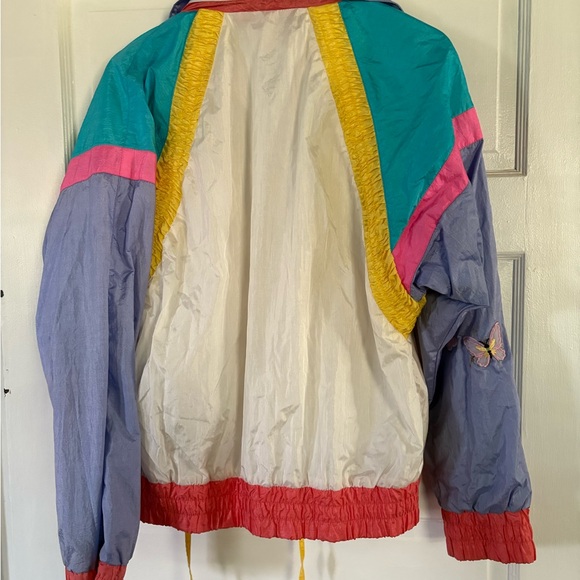 Colorful Vintage Windbreaker Jacket - Picture 2 of 6